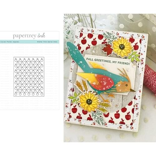 Halloween Die 2021 New Arrival Apple Background Metal Cutting Dies Decoration For Scrapbooking Craft New Diy Album Template Big