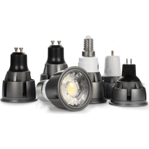 Super Bright LED Spotlight Bulb GU10 Light Dimmable Led 12V 110V 220V 9W 12W 15W LED E14 GU5.3/GU10/E27/MR16 COB LED lamp light