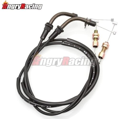 Motorcycle Carburetor Throttle Cables Accelerator Control Wire Clutch Cable For Suzuki GSXR1000 GSXR 1000 K5 K6 2005 2006