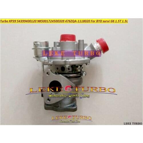 Turbo KP39 54399400120 NK5001724500339 476ZQA-1118020 476ZQA1118020 476ZQA 1118020 Turbocharger For BYD surui G6 1.5T 1.5L