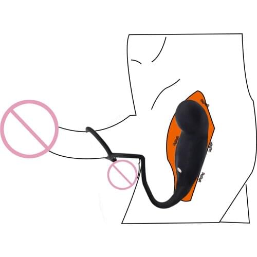 Vibratory Anal Plug Adult Products Sex Toys For Men 10 Mode With Penis Ring Prostate Massager Delay Ejaculation