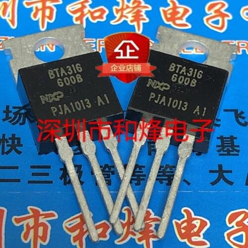 100% New&original BTA316-600B TO-220 600V 16A