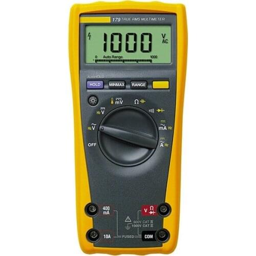 179 ESFP True RMS Multimeter with Backlight and Temp