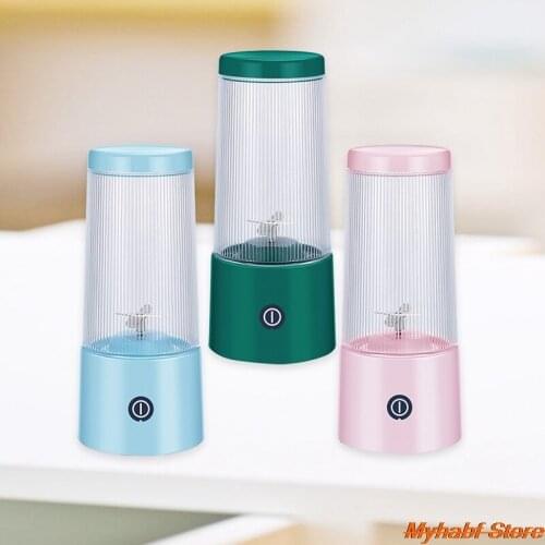 380ml USB Electric Fruit Juicer Mixer Handheld Smoothie Maker Blender Stirring Rechargeable Kitchen Food Processor Juice Cup