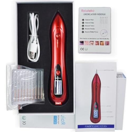 8 Levels USB Charging Tattoo Remover Freckles Dark Spot Plasma Pen Laser Facial Removal Mole Face Skin Beauty Machine Salon