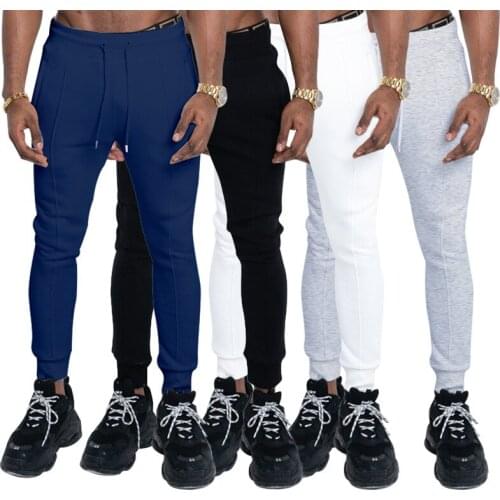 Autumn New Trousers Jogging Mens Fashion Cotton Casual Pants Summer Male Gym Fitness Training Running Pants Casual Men Clothing