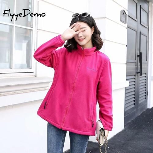 Fleece Loose Long Sleeve Sweat Coat 2020 New Solid Hoodies Jacket Women Autumn Winter Oversized Overcoat Ladies Zipper Plus Size