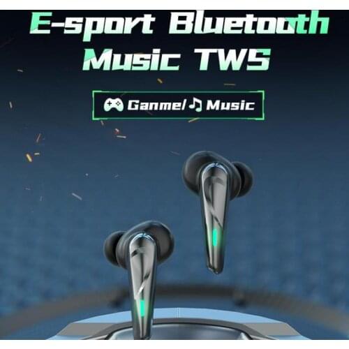 Gamer/Music Dual Mode TWS Gaming Headphone Bluetooth Earphone Wireless Earbud Sport Waterproof Headset Bass Stereo For Iphone X