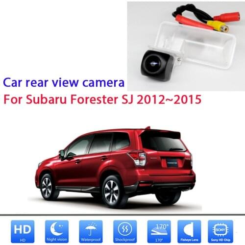 Rear camera For Subaru Forester SJ 2012 2013 2014 2015 CCD Full HD Night Vision Parking license plate Camera Waterproof