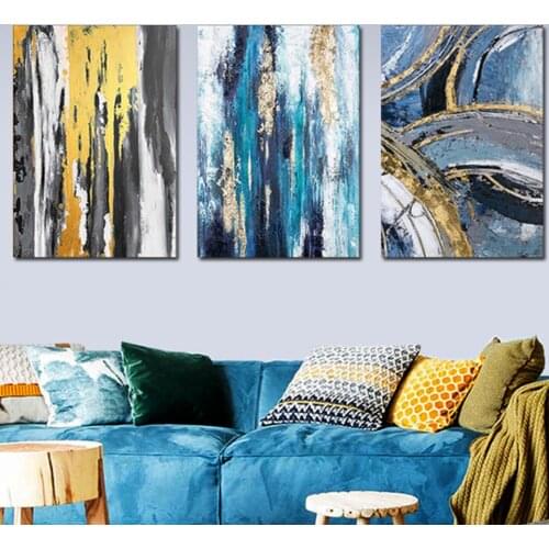 New 3 piece Abstract painting Full Square round 5d diy Diamond Painting Embroidery diamond Mosaic Cross stitch Triptych set