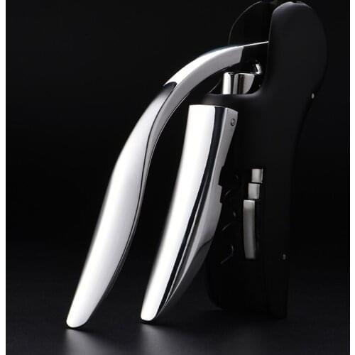 Bottle Openers Foil Cutter Wine Tool Set Cork Drill Lifter Kit Wine Opener Bar Lever Corkscrew Kitchen Accessories NJ308