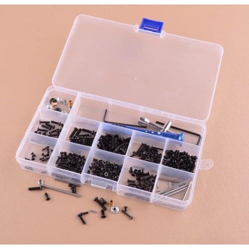 LETAOSK Practical M2 M2.5 M3 Screws Nuts RC Car Repair Tools Fit for Wltoys 144001 1/14 Spare Parts