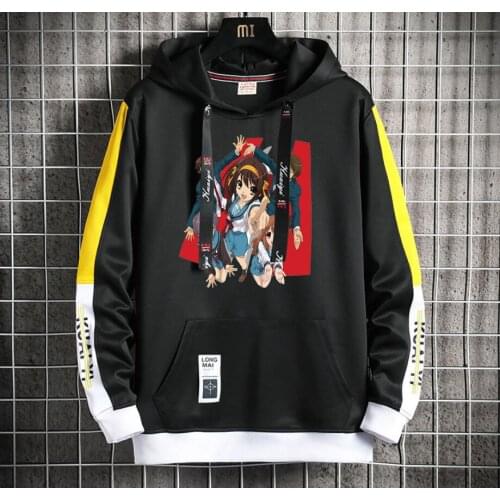 Anime High School D×D Hoodie teenagers Popular Harajuku Hoodeds Pullover Streetwear Casual Fake Two-Piece jacket coat