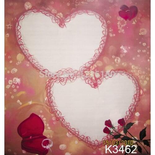 4*6m Hand Painted muslin wedding Backdrop, photography studioK3462,cloth photography background,photo backdrop for studio