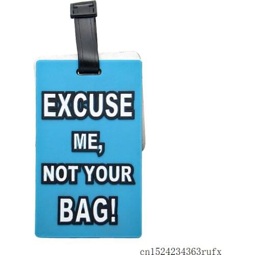 100 Pcs PVC Luggage Tag for Baggage ID Identify Label Holder for Suitcase Recognizable Card for Handbag