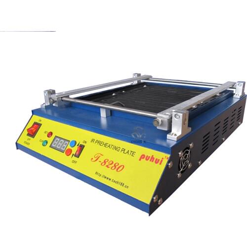 Free shipping 220V or 110V T8280 PCB Preheater T 8280 IR Preheating Plate T-8280 IR-Preheating Oven