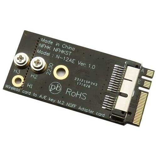A1466 BCM94360CS2 Wireless Network Card to Intel Key A A + E M.2 NGFF Wireless Network Card