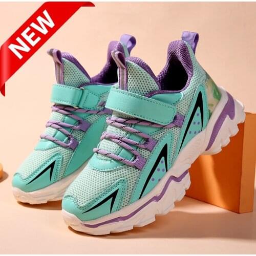2021 Summer Girls Running Sneakers Childrens Tennis Shoes Girls Sneakers Autumn Kids Footwear Breathable Shoes Sports Shoes