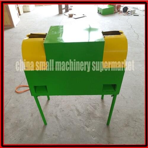 Hot Sale Fresh Garlic Root Flat Cutting Machine/Electric Garlic Root and Leaves Cutting Machine