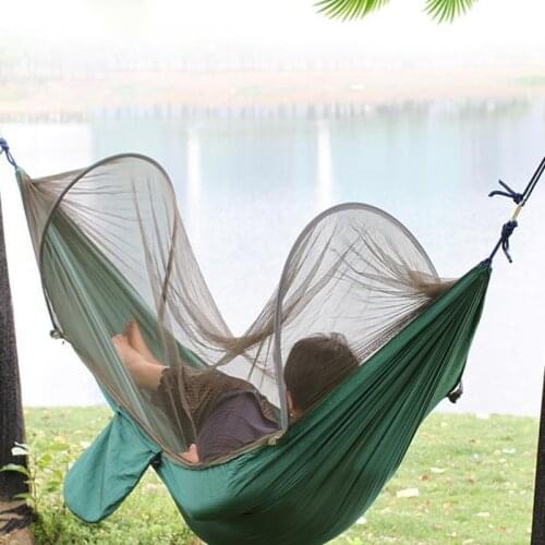 Camping Hammock with Mosquito Net Outdoor Furniture 1-2 Person