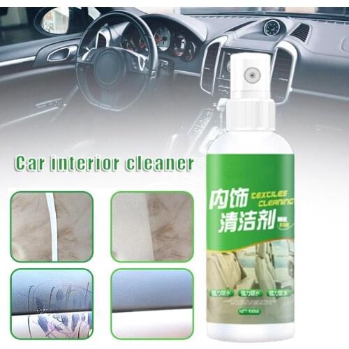 Newly 100ml Car Interior Cleaner Multifunctional Bubble Washing Cleaning Car Seat Refurbisher Easy to Use