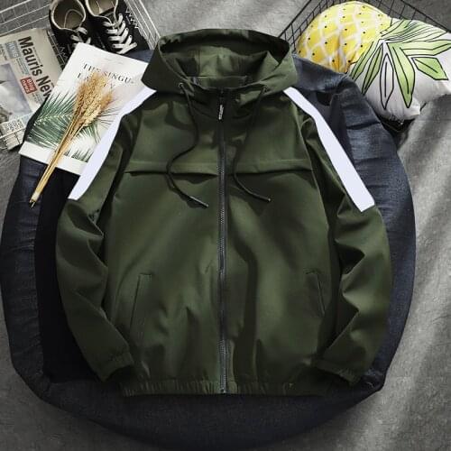 OEIN 2021 Men Jackets Autumn Fashion Brand Slim Fit Coats Male Casual Baseball Bomber Jacket Mens Zip Up Overcoat 4XL Menswear