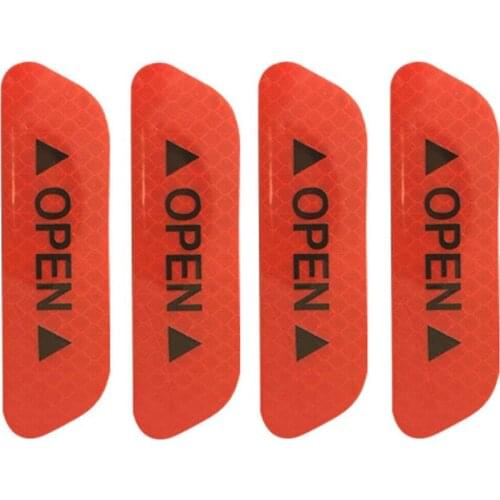 Car OPEN Tape Warning Mark for Skoda Octavia Yeti Roomster Fabia Rapid Superb KODIAQ Citigo KAMIQ KAROQ SCALA VISIO