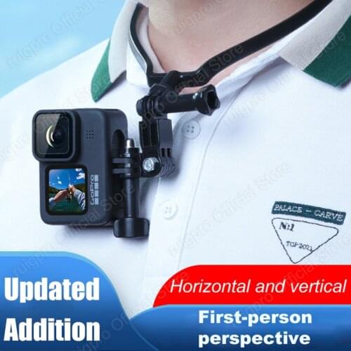 Neck Hold Mount Lanyard Strap for GoPro Hero 9 8 7 6 5 4 3+ OSMO Action sports Camera mobilephone iphone 12 Accessories