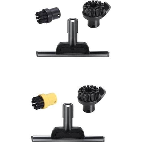 Window Nozzle Scraper Round Brush for Karcher SC1 SC2 SC3 SC4 SC5 for Steam Cleaner 2.863-025.0 Sweeper Brushes