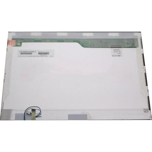 Free shipping 16.4 inch for sharp lcd matrix LQ164D1LD4A laptop lcd replacement screen panel 1600*900 ccfl 30pin