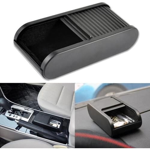 HUANLISUN Top grade Car glove box drawer mobile phone box paper box car retractable storage box auto supplies 3M Glue