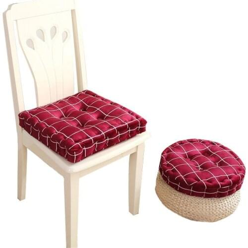 1 pcs Simple striped Throw Floor Pillow Soft Sofa Chair Waist Cushions Thickened Plush Tatami Mattress Butt Pads Home Decor