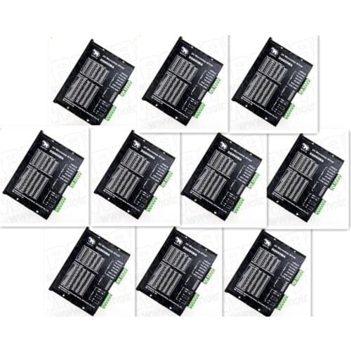 10PCS Wantai Stepper Motor Driver DQ860MA 80V 7.8A 256Micro CNC Router Mill Cut Laser