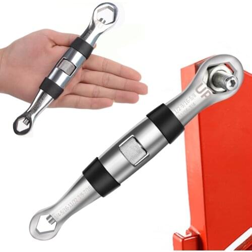 23 in 1 Double Adjustable Universal Wrench 7-19mm Torx Pocket Spanner Tools