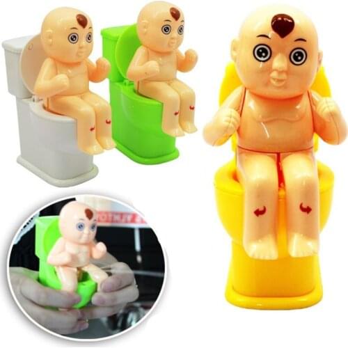 Kid Toilet Water Spray Toy Prank Joke Toy Spoof Funny Toy Gag