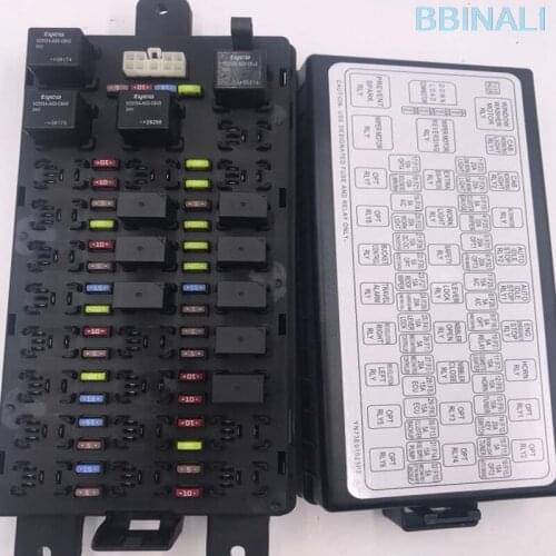 For excavator accessories Kobelco SK200/230-8 250 260-8 350-8 relay fuse box assembly high quality accessories free shipping
