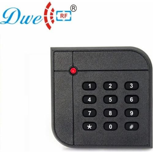 DWE CC RF 125khz RFID Proximity Waterproof Smart Card Reader Keypad Access Control For Door Access D602A