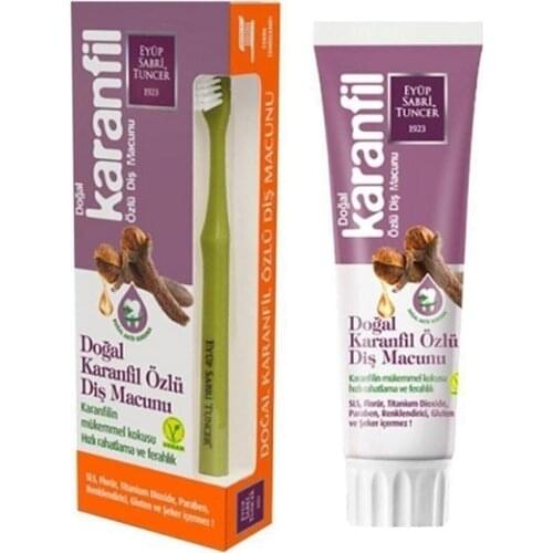 Eyüp Sabri Tuncer Doğal Karanfil Özlü Diş Macunu 75ml