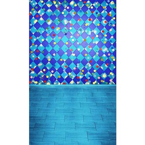 Photography Backdrop Roller System White Snow Flowers Baby Xmas Tree Festival Background Wood Floor For Photo Studio