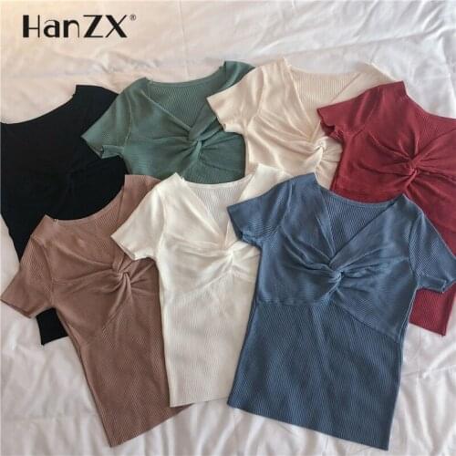 Hanzhenxiu Womens Summer T-shirts
