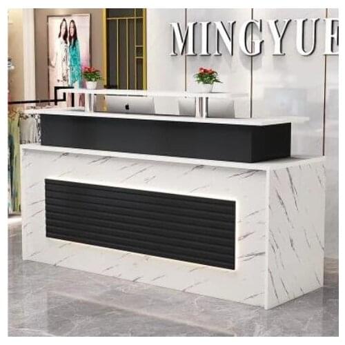 Cashier simple modern shop small hotel beauty salon Counter Commercial front desk desk desk