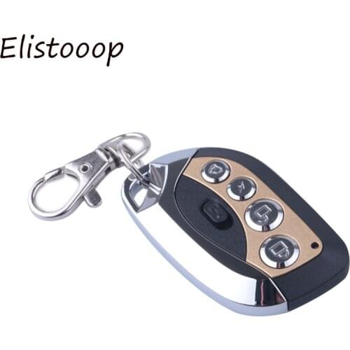 Elistooop 4 Button Clone Cloning Copy 433mhz Electric Garage Door Remote Control Duplicator Key For Car