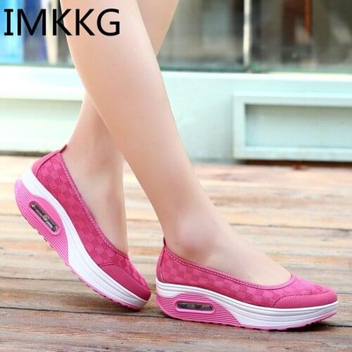 Fashion Mesh Sneakers Women Casual Shoes Summer Comfortable Shoes Women Vulcanized Shoes Slip On Sneakers y10002