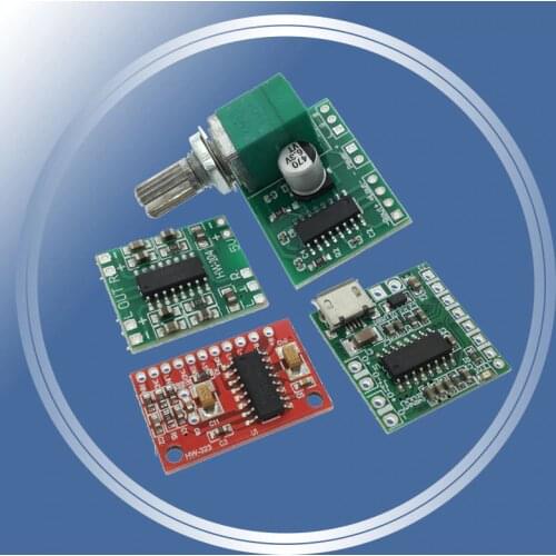 PAM8403 Module Digital Power Amplifier Board Miniature Class D Power Amplifier Board 2 * 3 W High 2.5 ~ 5 v USB Power Supply