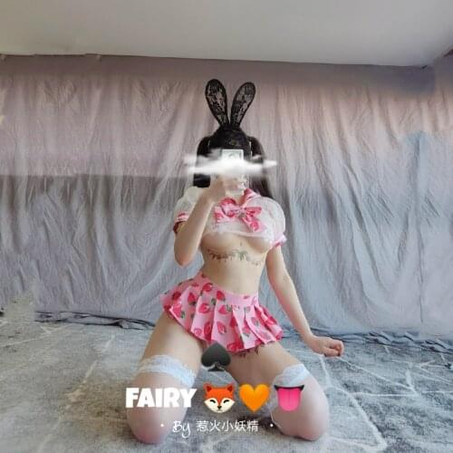 2020 New Japanese Sexy Cosplay School Uniform Classic Pure School Girl Costume Cheerleader Bunny Dirndl Korean