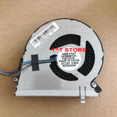 New original for laptop cooling fan cooler WSB-FAN1 NFB98B12H FSFC21M 47WSBFAJT00 DC12V 0.8A TEST WELL FREE SHIPPING