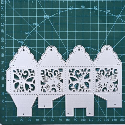 YaMinSanNiO Gift Box Metal Cutting Dies DIY Scrapbook Emboss Cards Craft Paper Embossing Tool Christmas Decorations For Home New