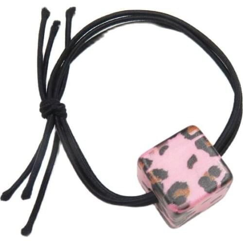 1PCS Creative Box Leopard Print Elastic Hair Bands For Girls Bohemian Headband Scrunchy Fashion Kids Hair Accessories For Women
