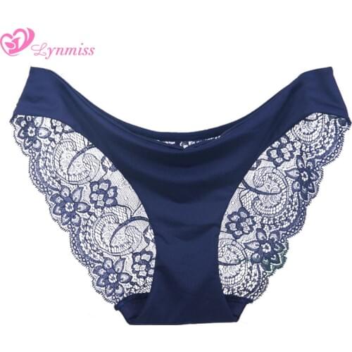 Lace Sexy Womens Panties Underwear Lingerie Hollow Seamless Panties Underwear Women Low-rise Women Breathable Briefs