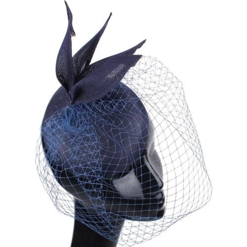 New Fashion Wedding Bridal Birdcage Face Veils Fascinator Hats Fancy Accessories Trendy Headpiece Hairpin Women Headwear